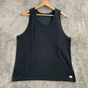 Vuori Shirt Mens Small Gray Strato Tech Tank Top V173 Athletic Sleeveless Gym